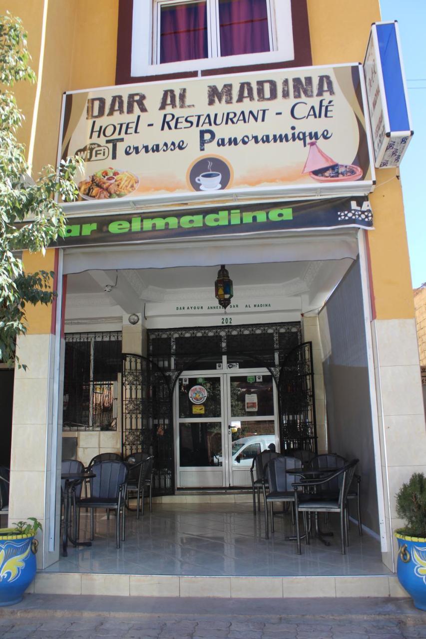 Hotel Restaurant Dar Al Madina Tinghir Exterior photo